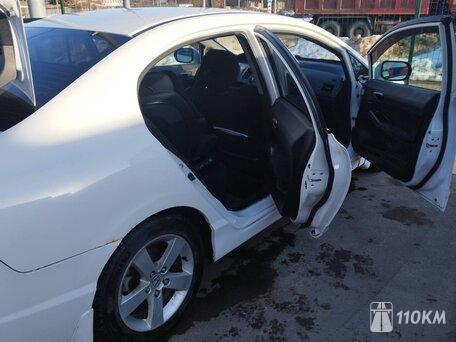 Honda, Civic, 1800, 140, бензин, седан, автомат, передний привод, среднее состояние, левый, белый, 790 000 ₽