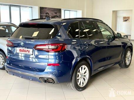 BMW, X5, 3000, 286, дизель, внедорожник, автомат, полный привод, среднее состояние, левый, синий, 7 150 000 ₽